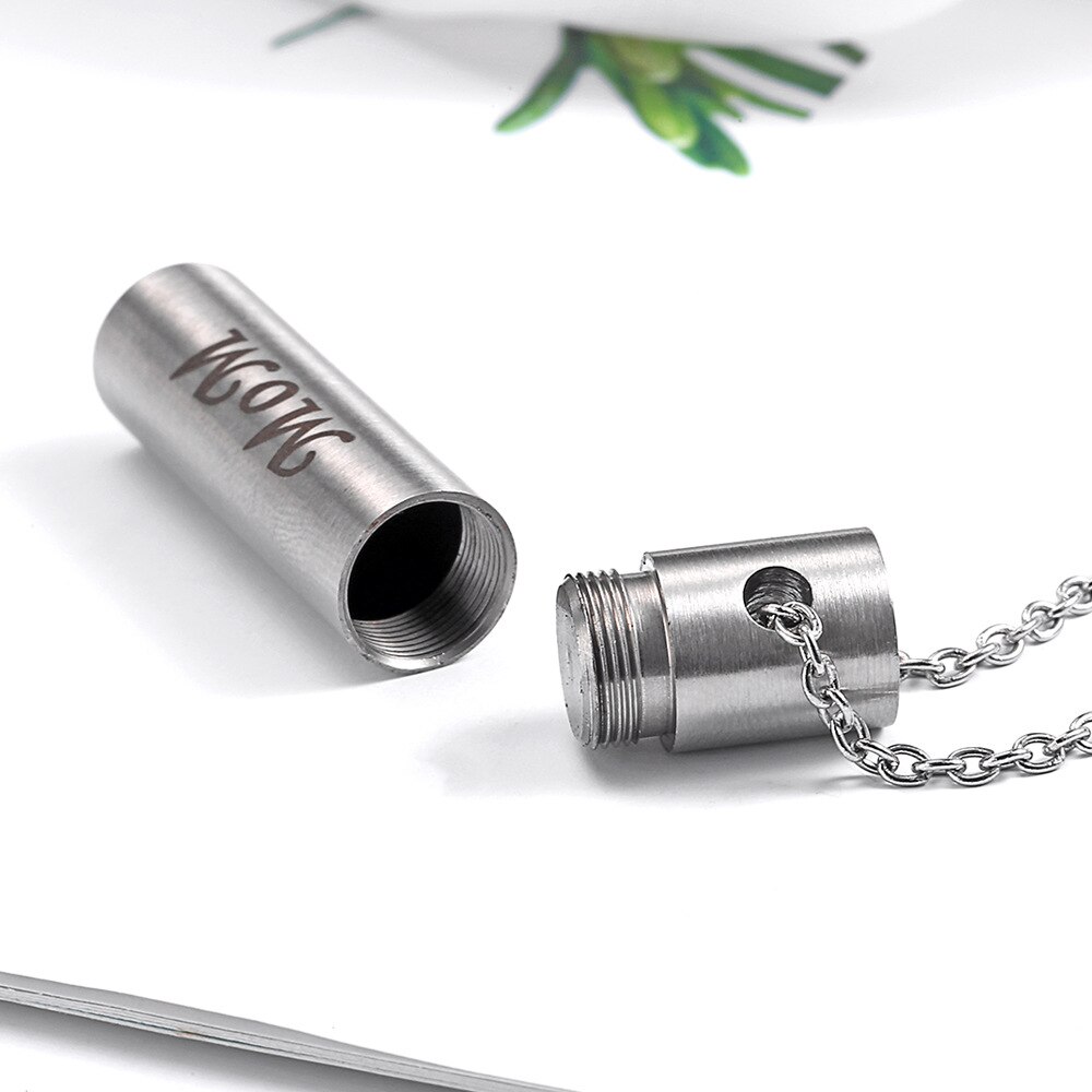 Invulbare Huisdier Urn Hanger Ketting Aandenken Kat Hond Memoria Voor As Rvs Commemorativetitanium Hanger Sieraden