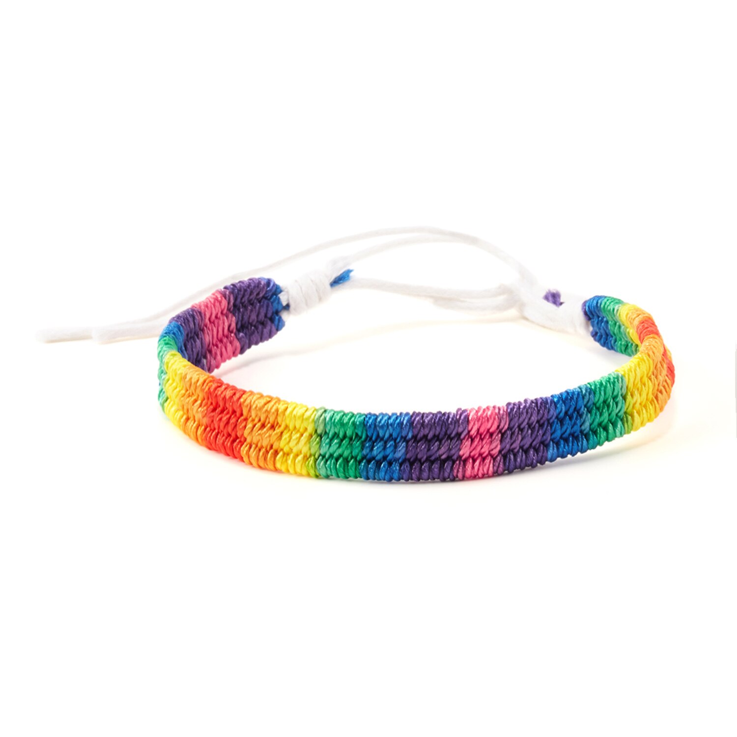 Charm Lgbt Rainbow Touw Armbanden Voor Paar Trots Gay Vrouwen Mannen Handgemaakte Geweven Gevlochten String Vriendschap Minnaar Sieraden: 4