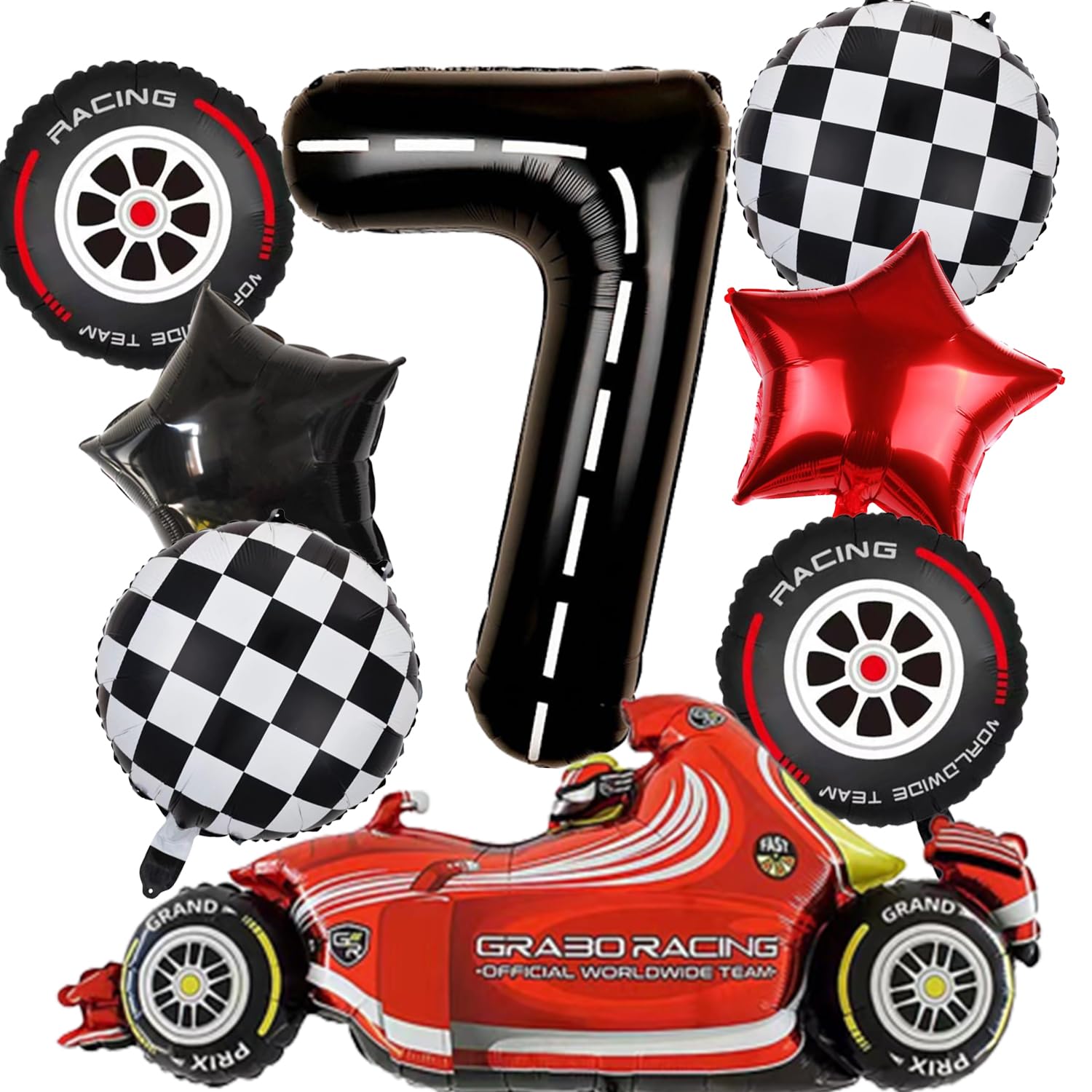 Checkered Disposable Tableware Plates Cups Napkins Racing Car Birthday Party Decorations Race Track Tablecloth Boy Party Favors