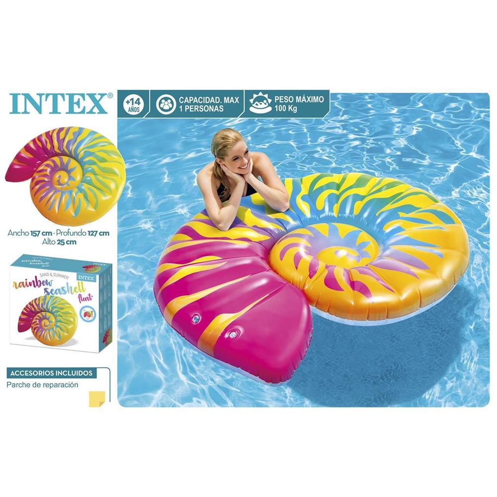 Intex-Matras Shell, Multi-Gekleurde (58791EU)