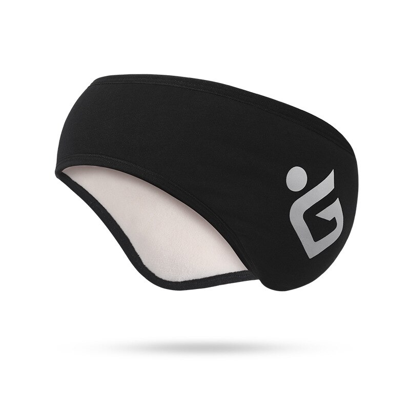 Ear Warmer Winter Warm Earmuffs Sports Ear Protection Artifact Hair Band Plush Windproof Cold Ear Warmer: black
