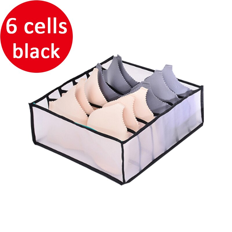 Gray Underwear Socks Storage Box Home Storage & Organization Suitable for Walk-in Closet Closet Organizer Underwear Storage Box: 13