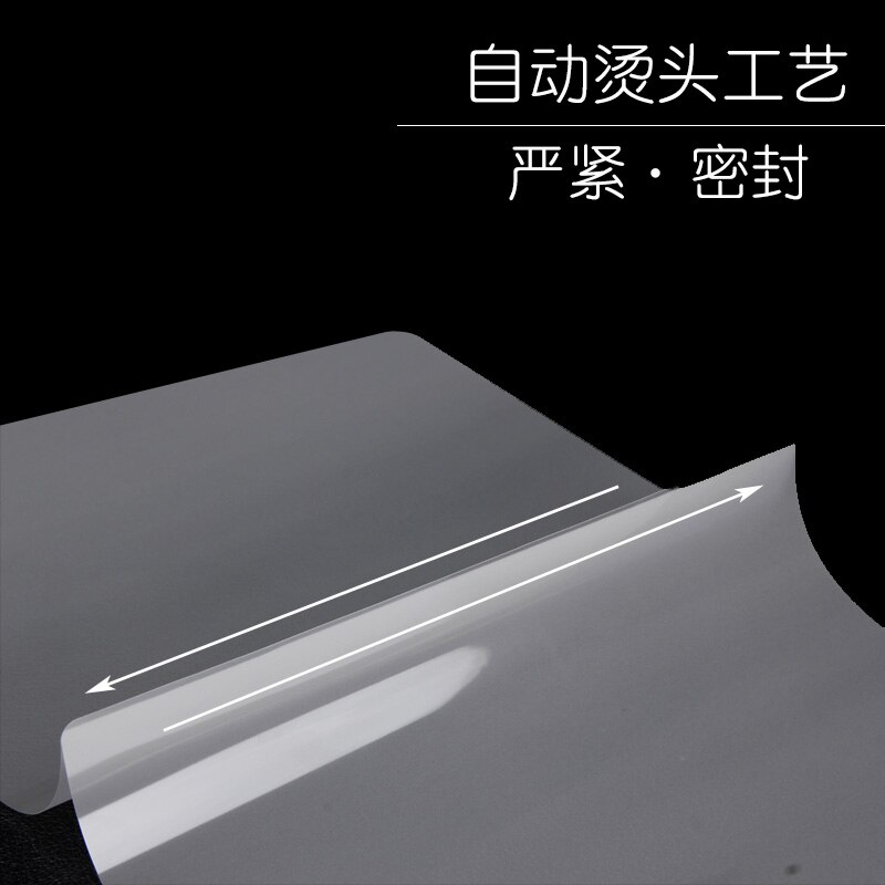 2R(67X97mm) 80MIC película de laminación para laminador tarjeta de certificación de 3 pulgadas Foto película 100 unids/pack