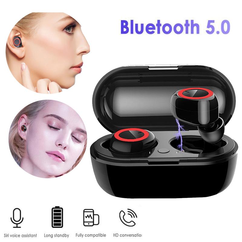 Y50 Draadloze Koptelefoon Tws Oortelefoon Bluetooth Fitness Headsets In Ear Oordopjes Microfoon Voor Mobiele Telefoon Voor Xiaomi Oneplus Knoppen Fone