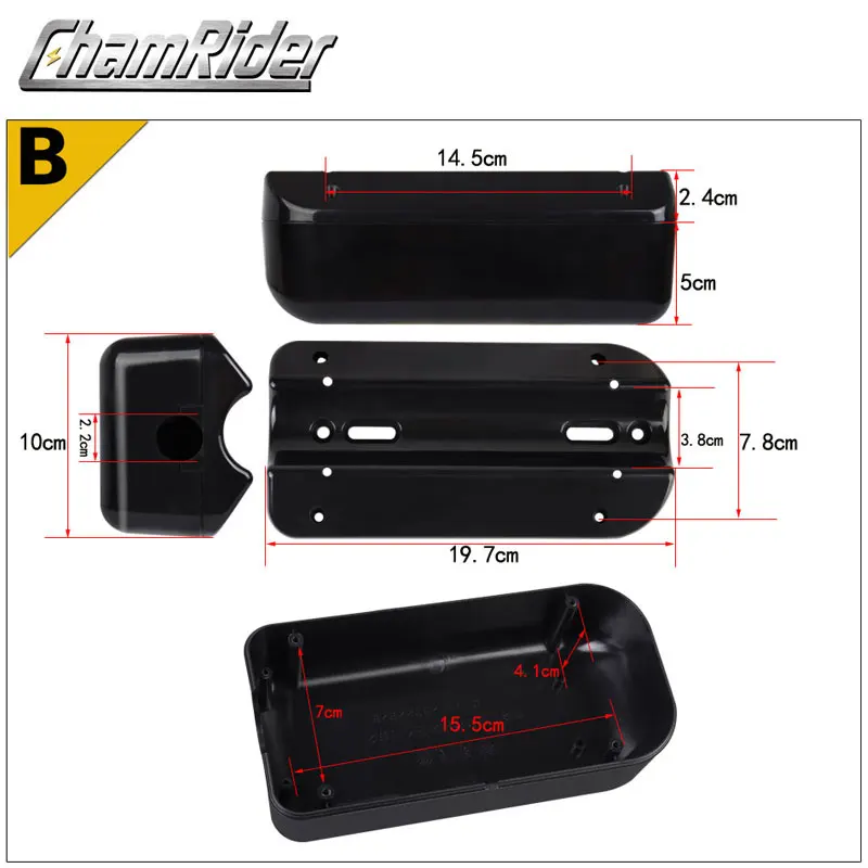 Ebike Controller Doos Elektrische Fiets Controller Case 250W Kleine 350W 500W Grote 1000W Extra Grote Elektrische fiets Conversie Kit