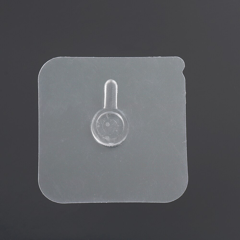 10Pcs Seamless Strong Self Adhesive Hook Holder Wall Hanger Hanging kits For Photo Frame Painting Picture Poster Clock No Drill
