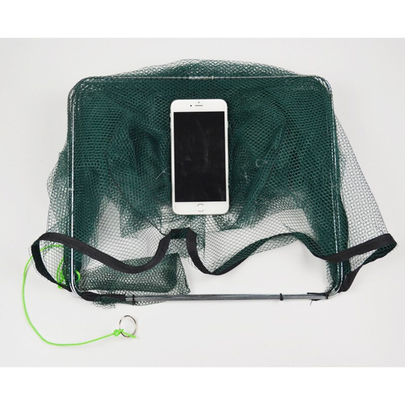 6/12 Holes Fishing Nets Foldable Porable Hexagon Fishing Net Automatic Trap Shrimp Crab Fish Baits Cast Mesh Fishing Accessories