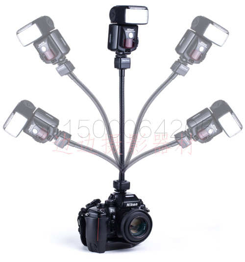Dslr-kameran salama joustava varsi e-ttl pois kamerakengän johto turvalukolla canonille 650d 700d 5 d 3 600d 5 d 4 6d 7d 1300d 5 d 2 80d