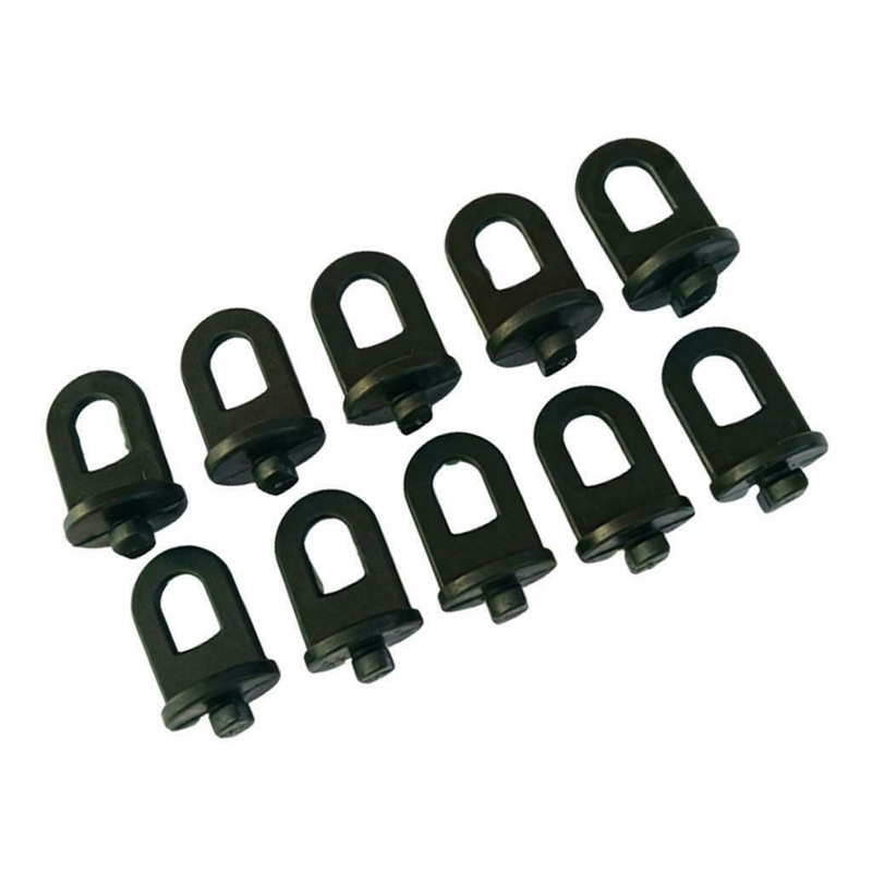 10- pack plastic kas ophanghaken, ophangclips en tuinaccessoires