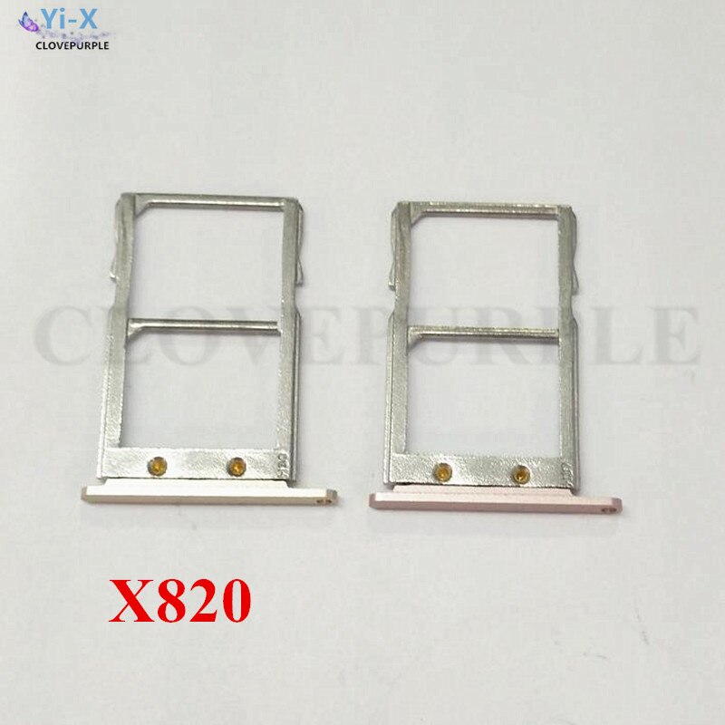 1 Uds oro/oro rosa soporte para ranura para tarjeta SIM Letv LeEco Le Max 2 X820 piezas de repuesto