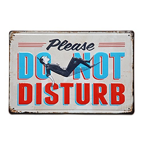 Waarschuwing geen domme mensen voorbij dit punt rustiek metalen blikken bord wanddecoratie kunst 8 x 12 inch  (20 x 30cm): B-pack  of 1