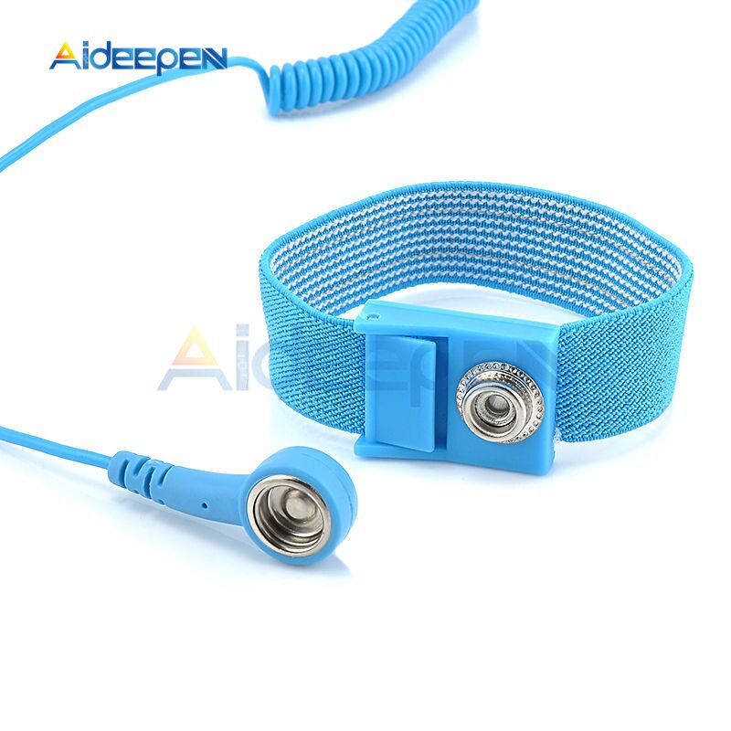 Einstellbare Anti Statische Armbinde erfüllen ESD Kabel Handgelenk Band Gurt Hand Erdung Draht kabellos kabellos Clip