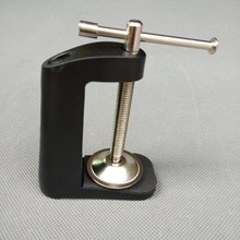 1 stk./parti 3.5 " aluminium miniature lille monteringsholder klemme på bordbænk skruestik værktøj skruestik til bordlampe tilbehør