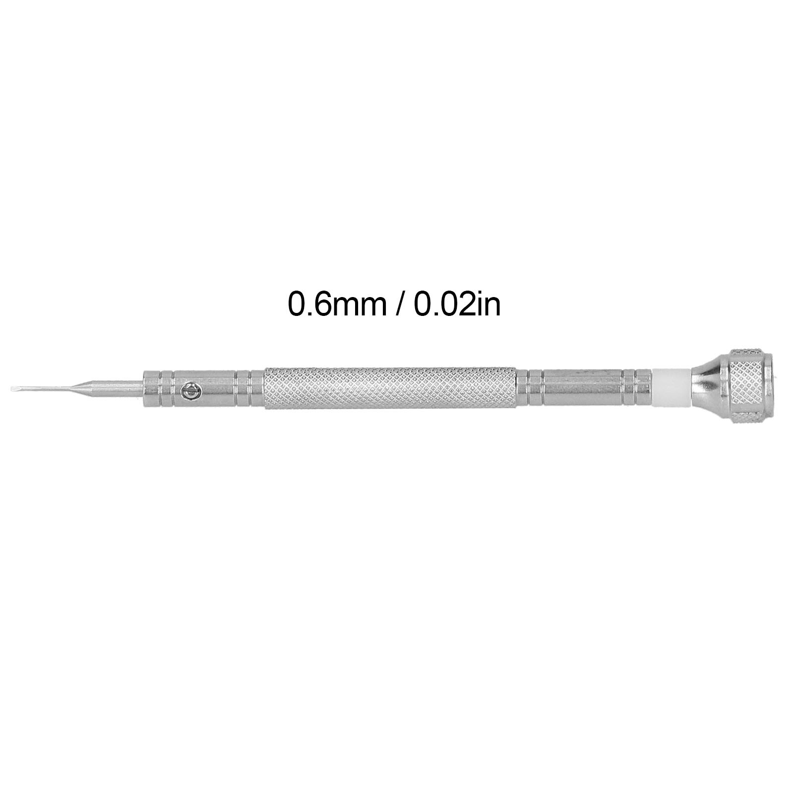 1pc 0.6-2.0mm spårs skruvmejsel rostfritt stål exakt rakt spår skruvmejsel klocka smycken reparation urmakare juvelerare