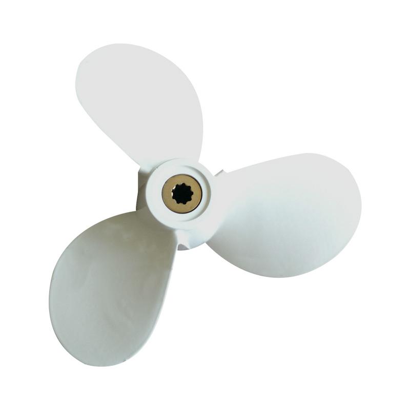 4-6HP Aluminum Alloy Propeller For Yamaha Ship Outboard Motors With 9 Spline Tooth
