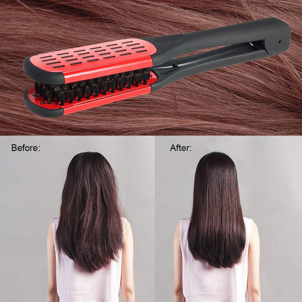 peigne à cheveux droit-accessoire de lisseur