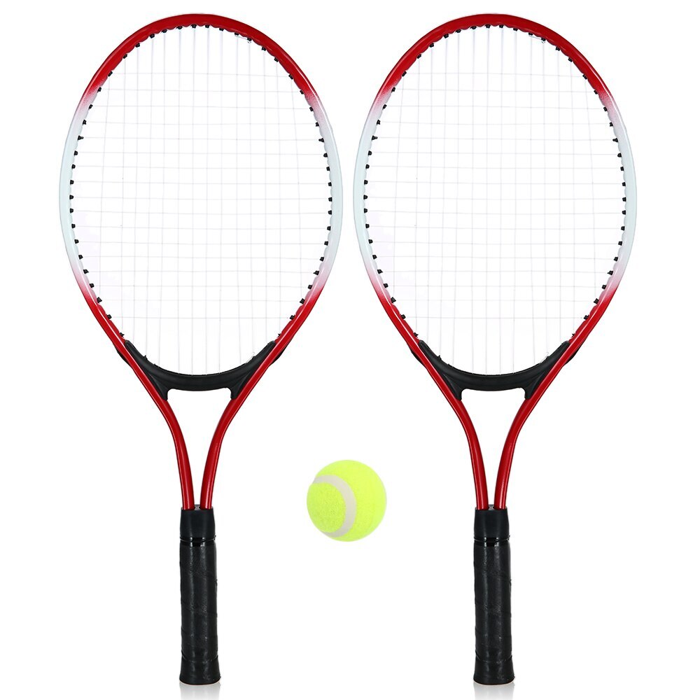 Outdoor Tafeltennis 2Pcs Kids Tennisracket Tennisbal Training Racket Cover Tas Voor Kids Jeugd Childrens Tennis Rackets