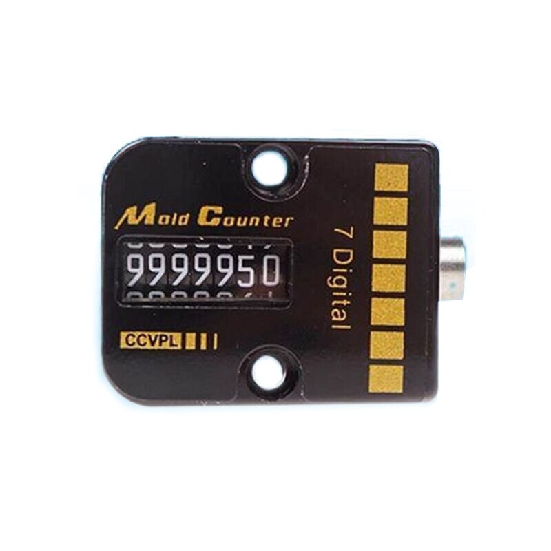 7-Digit Counter Mechanical Counter 0-9999999 Digital Small Industry Counter Automatic Memory Machine For Industry Molds M0XC
