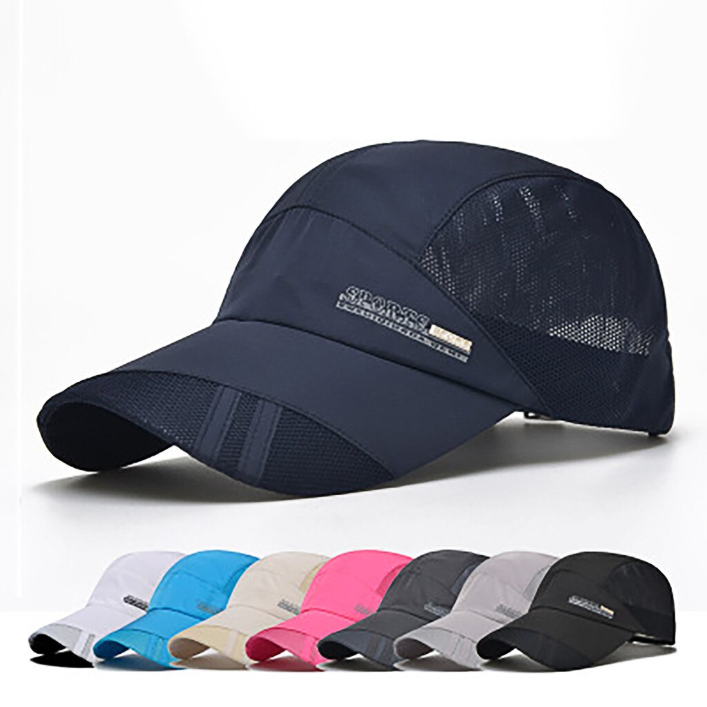 JAYCOSIN Baseball Cap For Women Men Summer Ponytail Messy Buns Trucker Plain Baseball Visor Cap Unisex Snapback Hat