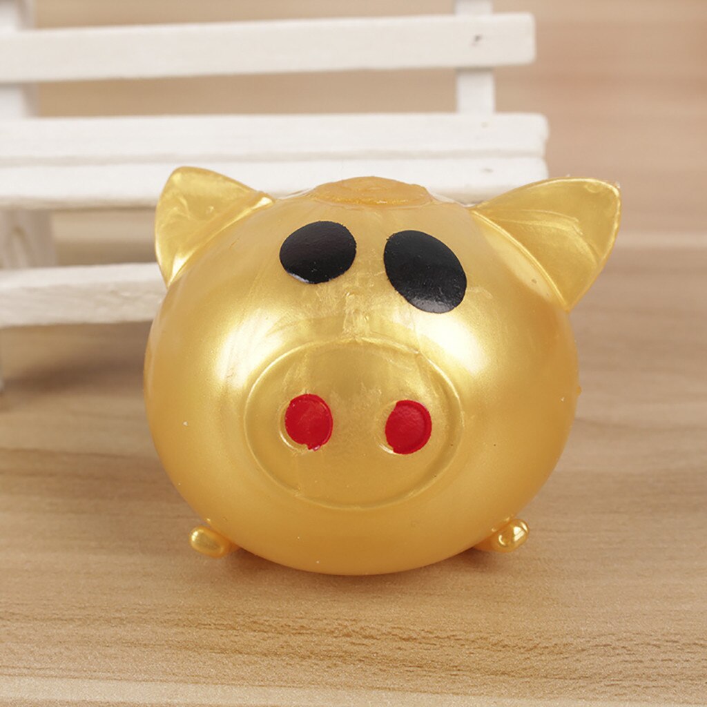 Antistress Zachte Stress Relief 1Pc Jello Pig Leuke Anti Stress Splat Water Varken Bal Vent Speelgoed Ontluchting Sticky varken Grappige
