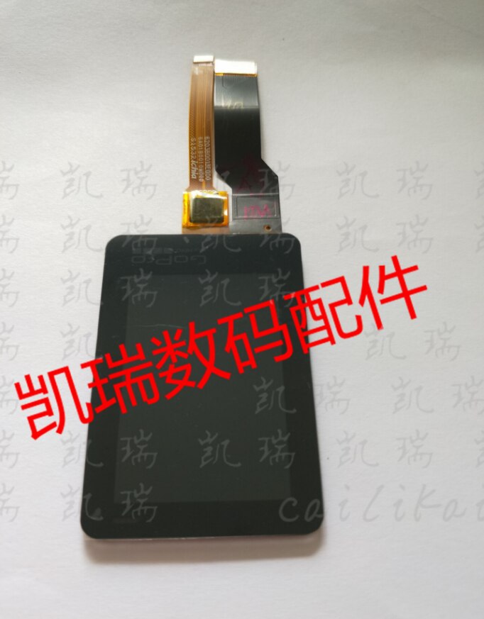 Pantalla táctil LCD trasera para GoPro Hero 5, reparación negra, piezas de repuesto