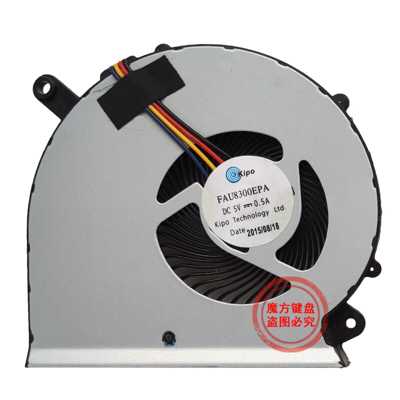 Ventilador de CPU/GPU OEM para radiador Gigabyte AERO 14 15 15W 15X RP64W RP64 P64 RP65W PR65 V7 V8 X9 Y9,: CPU Fan