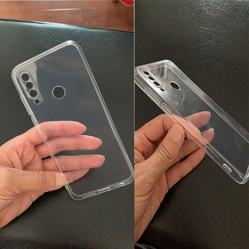 Skrzynka dla Meizu M10 6.5 "ultra cienka miękka przezroczysta TPU odporna na wstrząsy pokrywa ochronna obiektywu dla Meizu M10 6.5"