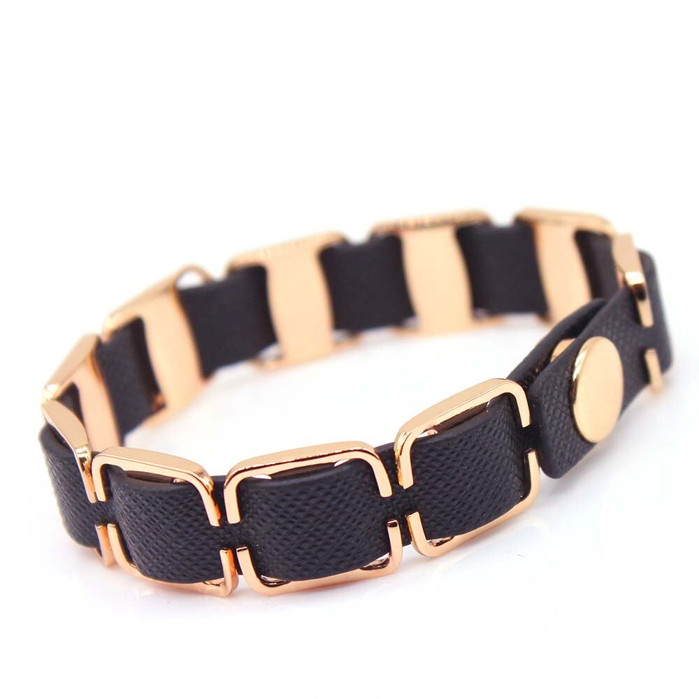 Moda corrente geométrica tecelagem punk pulseira de couro temperamento personagem ornamentos restaurar formas antigas homem e mulher