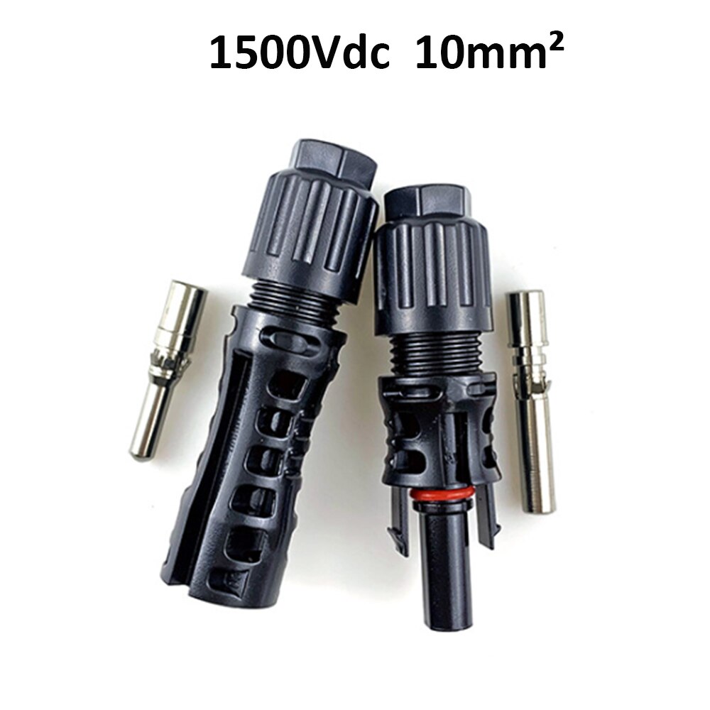 Connector male and female Solar Cable Connector 30A 1500V IP67 used for Solar Cable 2.5mm2 4mm2 6mm2