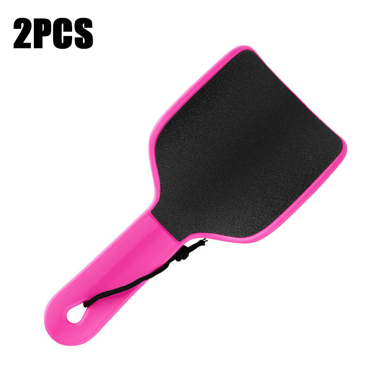 Lime à pied incurvée dissolvant de callosités de peau morte pour pieds Double face pédicure professionnelle lime à pied ponceuse à pied en forme de U épurateur: Bleu profond