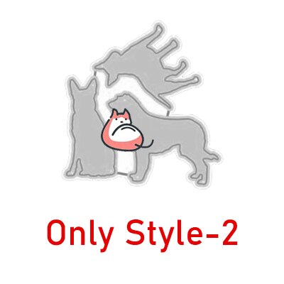 Hond dier metalen snijmallen mal mes scrapbooking stencil diy reliëf knutselen stansen kaarten maken stansen voor: Alleen stijl -2