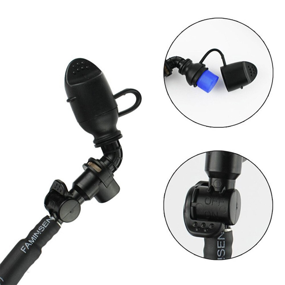 Escalada com capa liberação rápida mordida bico para sacos de água bocal acessórios à prova de poeira equitação hidratação sucção ao ar livre