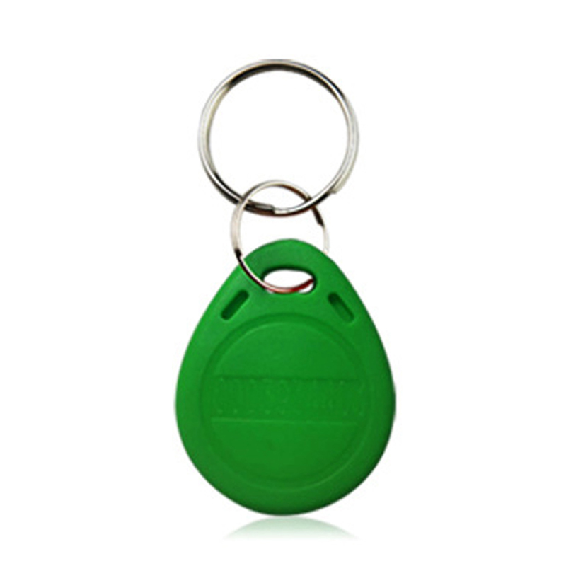 100pcs RFID Tag Access Control Card No.2 ID Keychain Community Access Card 125KHz Proximity Key Fob Access Control Smart Card: 10pcs green