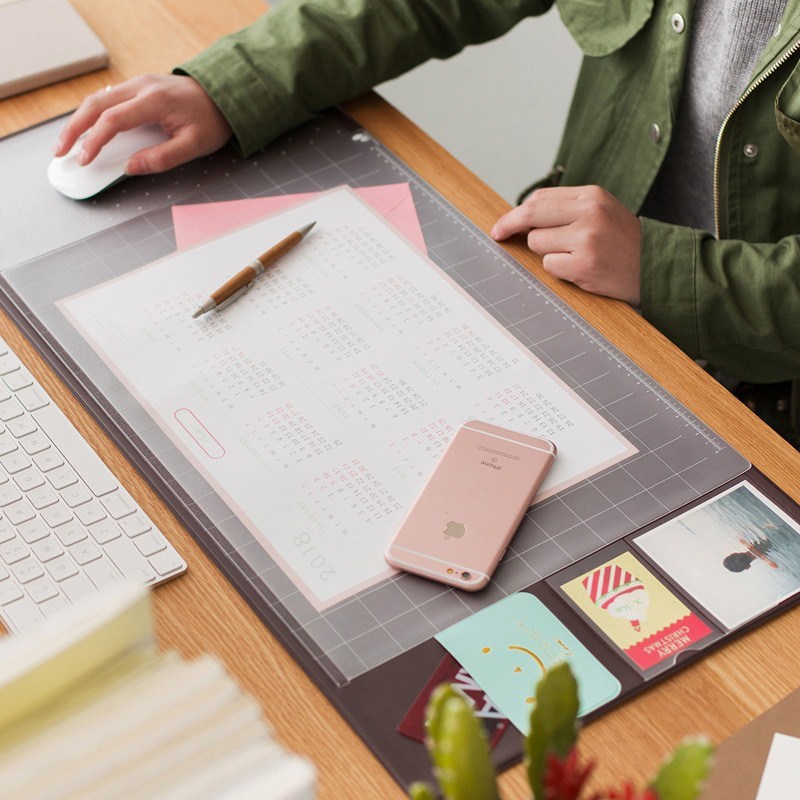 Product Multifunctional Oversized Computer Desk Pad Mouse Pad Storage Bag Student Writing Board Office Storage Desk Mat