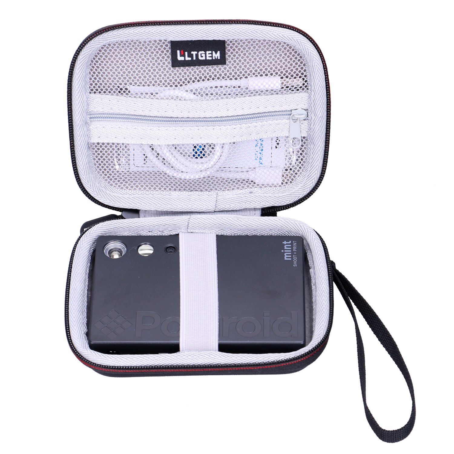 Ltgem stødsikker vandtæt bæretaske til polaroid mynte instant print digitalkamera eller polaroid mynte lomme printer