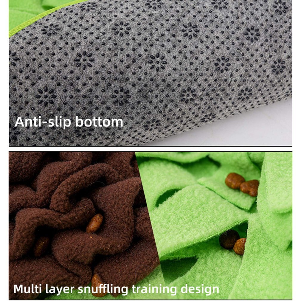 Washable Pet Snuffle Mat Slow Feeding Dog Food Dispensing Mat Pet Nosework Training Mat Avocado Shaped Dog Supplies