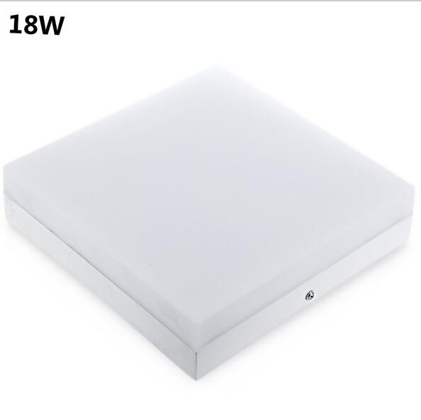 Led panel opbouw downlight led 18 w led moderne ronde plafond lampjes vierkante plafondlamp armatuur voor living kamer