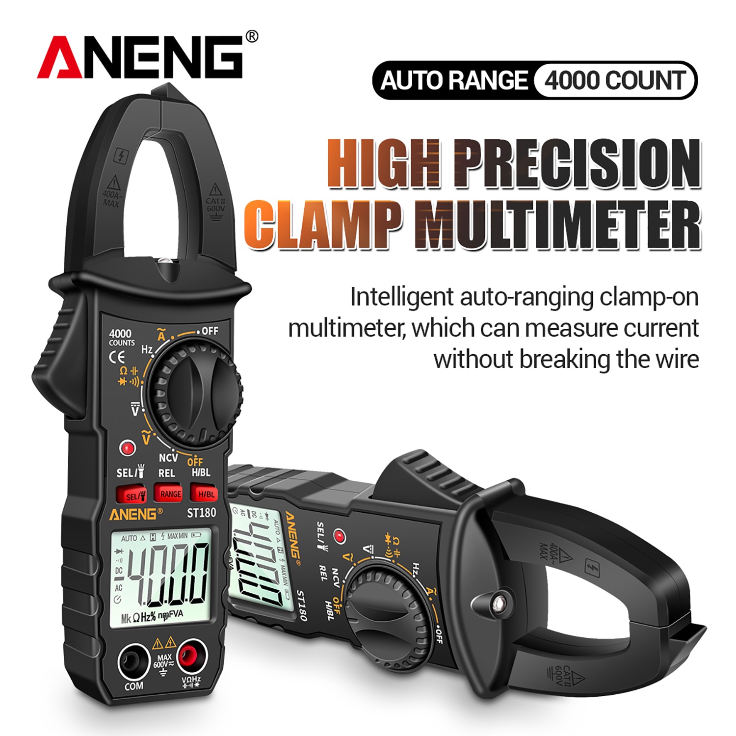 Digital Clip Meter Strom 4000 Zählt Multimeter Amp... – Grandado Digital Clip Meter Strom 4000 Zählt Multimeter Amp... – Grandado