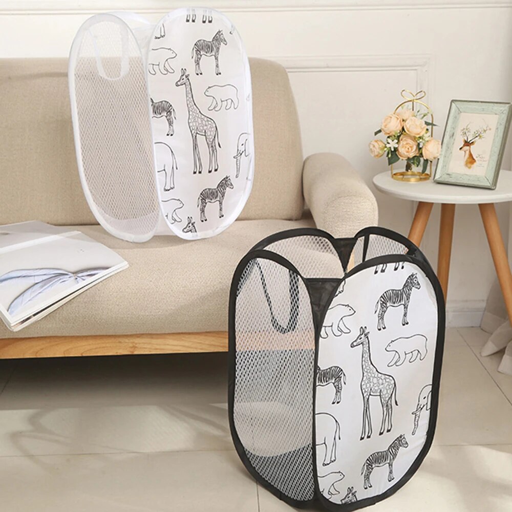 Opbergmand Wasmand Thuis Vuile Kleren Mand Organiseren Opbergmand Badkamer Vuile Kleren Opbergmand