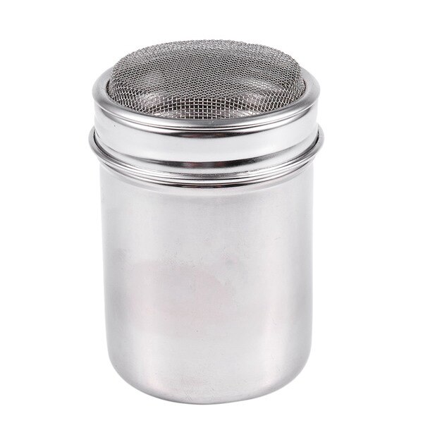 Stainless Steel Mesh Yarn Type Powder Drum Powder Spreader Salt Shaker Seasoning Jar