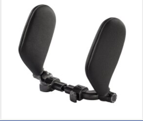 Car Seat Headrest Travel Rest Neck Pillow Support Solution For Kids And Adults Children Auto Seat Head Cushion Car Pillow: Black