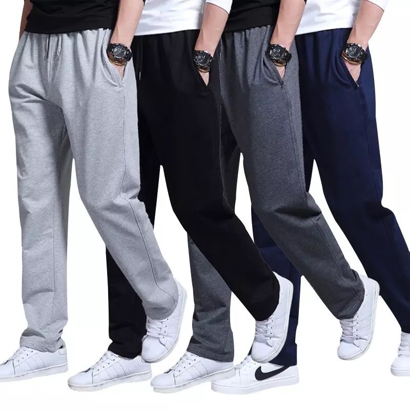 Koreaanse rechte buis heren casual sportbroek hardlopen workout joggen lange broek gym sportbroek voor heren jogger joggingbroek