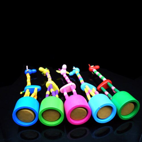 1pc Cute Wooden Toy Baby Kids Intellectual Development Early Learning Q Animals Lovely Toys