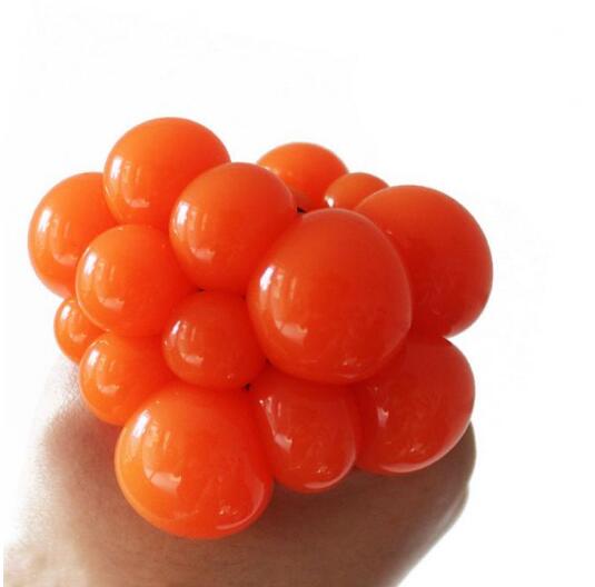 Anti Stress Ball Novelty Fun Splat Grape Venting Balls Squeeze Stresses Reliever Toy Funny Gadgets