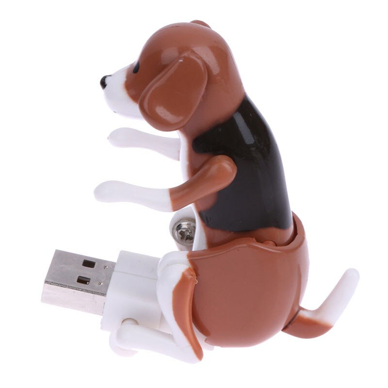 Mini dispositivos USB divertidos para niños, Humping de punto de juguete, para PC, portátil, , , 60x30x60mm, blanco/café