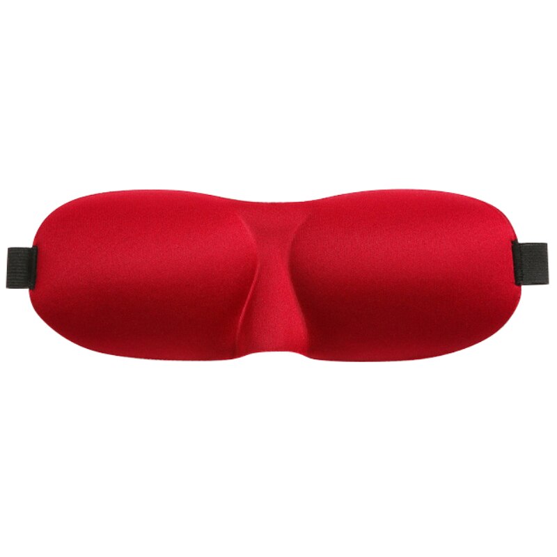 1pc 3D Eye Shade Sleeping Mask Cover Natural Silk Blindfold For Sleep Assist and Eye Relaxation Home Hotel Plane: 08