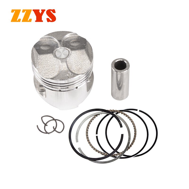 Kit de pistón y anillo de motor para motocicleta Yamaha, Kit de pistón y anillo de 48mm, 48,25mm, 48,5mm, STD + 25 + 50 + 0,25 + 0,5 para Yamaha FZ250 FZR250R FZR250 FZ FZR 250 1HX