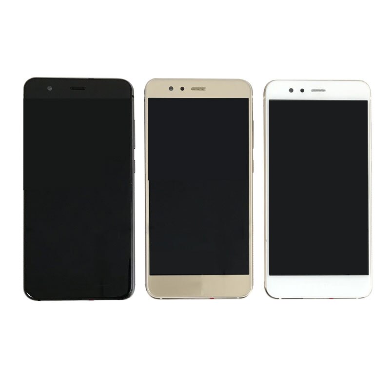 LCD Voor HUAWEI P10 Lite Display Touch Screen Digitizer Voor Huawei P10 Lite Lcd-scherm met Frame P10lite Display 5.2 "IPS