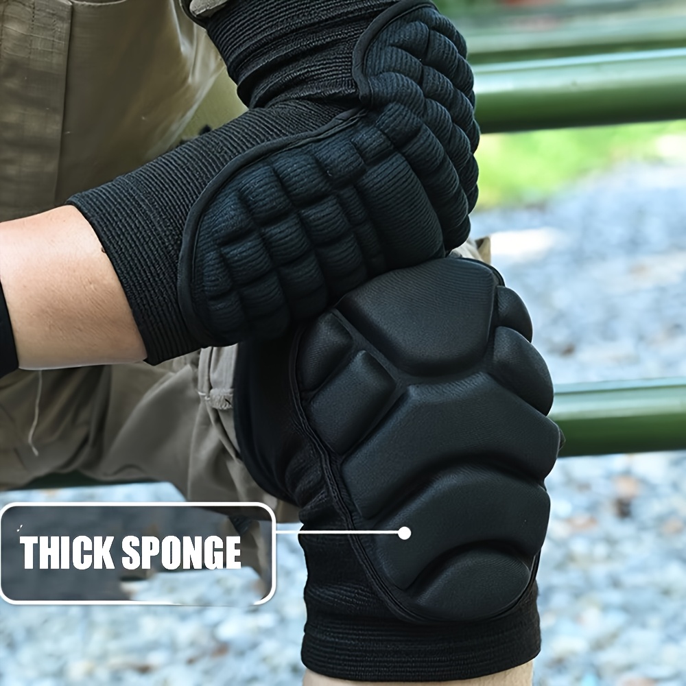 Knie- und Ellenbogenschutz-einstellen – verstellbares Polsterpolster, geeignet für Yoga, Wandern und schwere körperliche Arbeit