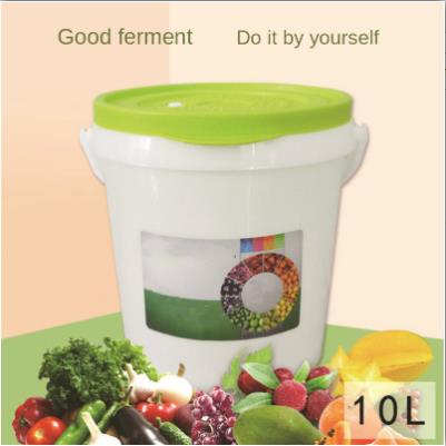 Barril de cerveza para el hogar de 30l, barril de fermentación, tanque para elaboración de licor de plástico, equipo de fermentación para cerveza, fermentador de vino, máquinas: 10L Enzyme bucket